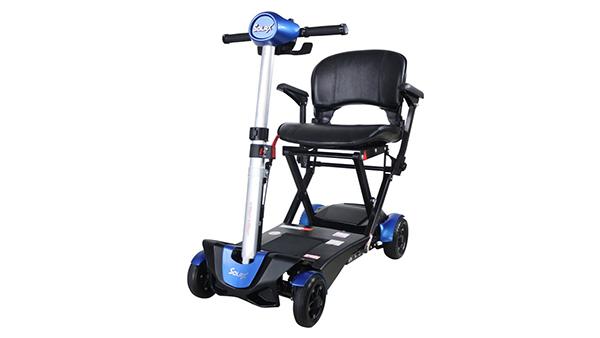  S302151 Folding 4-Wheel Electric Scooter 