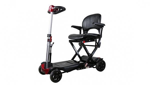 S302141 Folding 4-Wheel Electric Scooter 